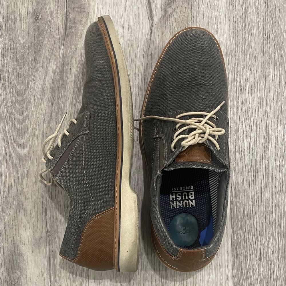 Nunn Bush Otto Men's Oxfords in Blue